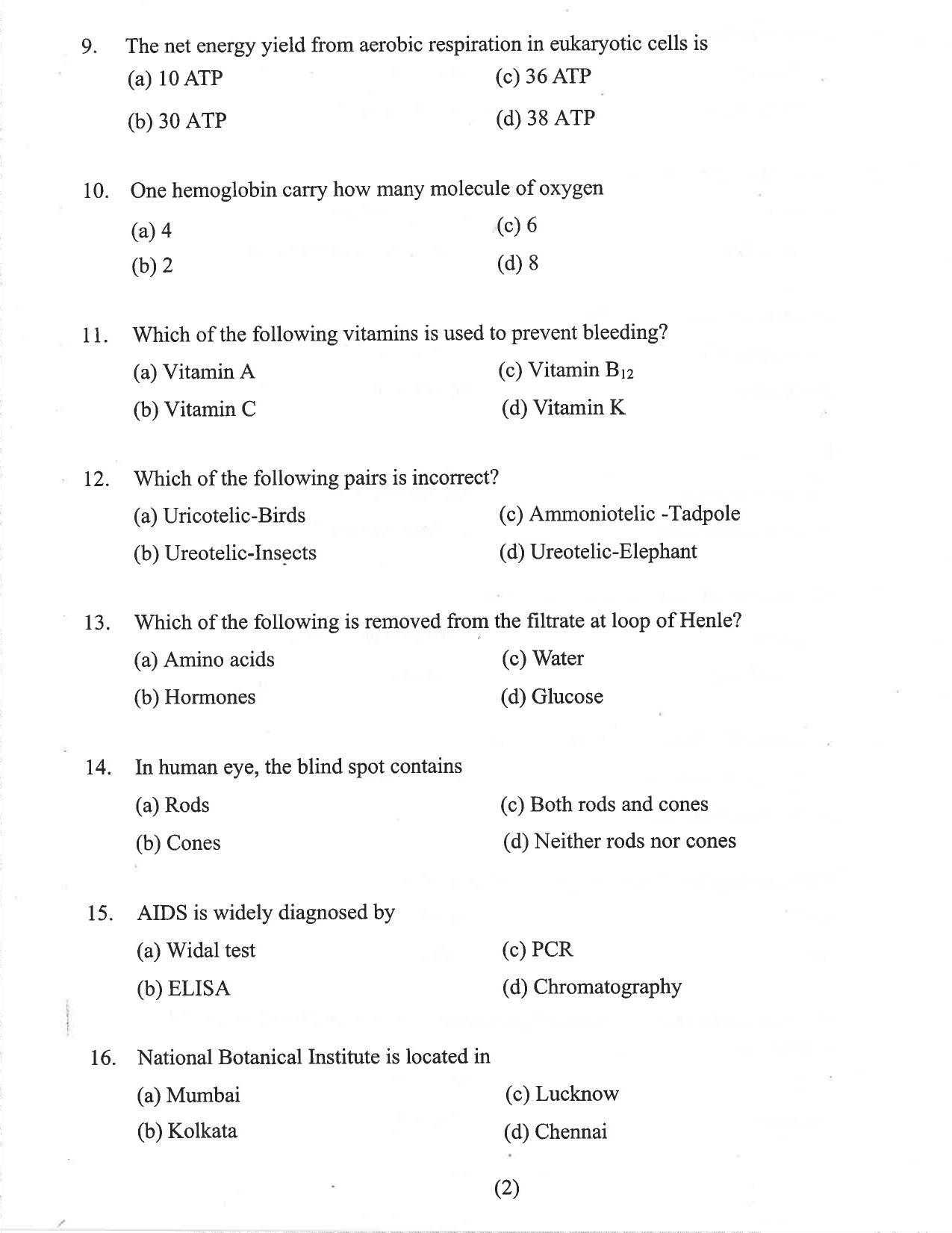HP B.Sc. Nursing 2021 Question Paper with Answer Key - Page 5