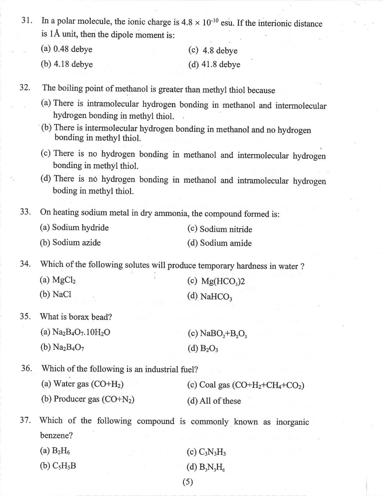 HP B.Sc. Nursing 2021 Question Paper with Answer Key - Page 8