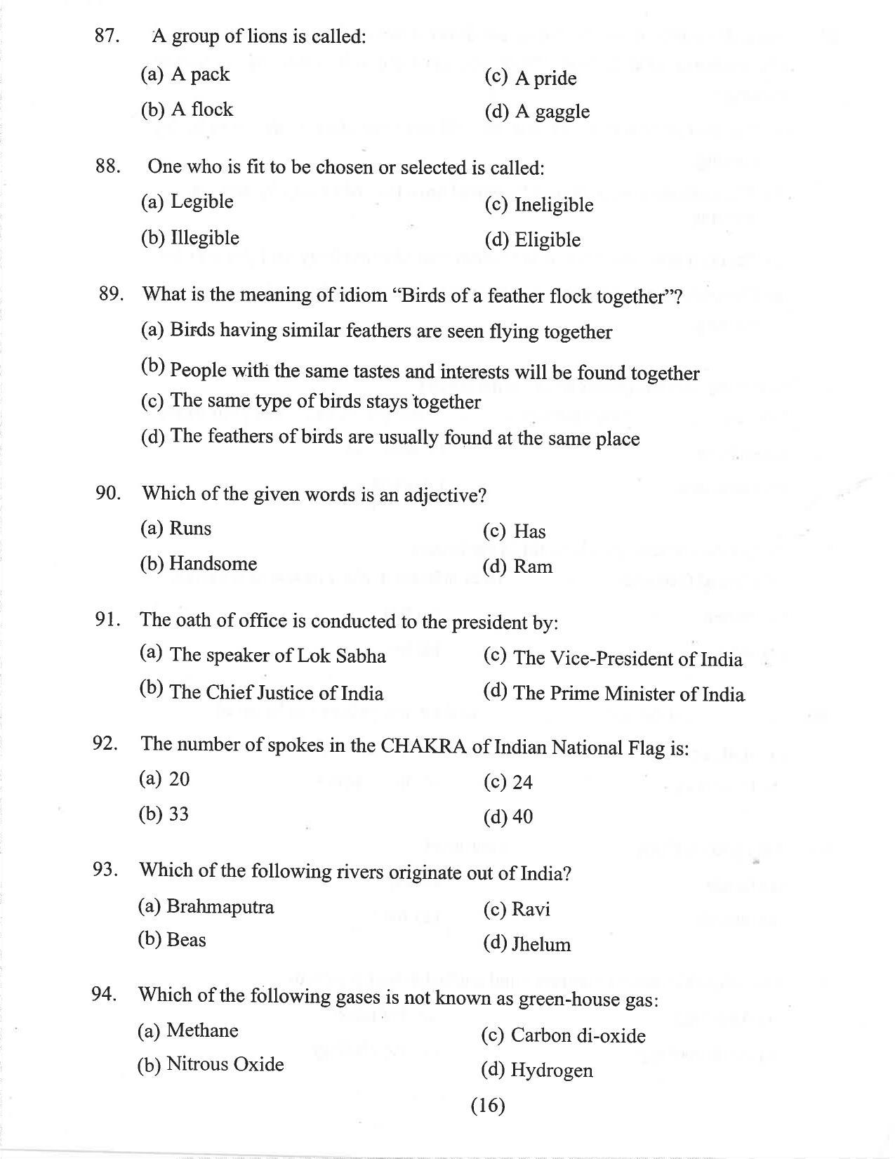 HP B.Sc. Nursing 2021 Question Paper with Answer Key - Page 13