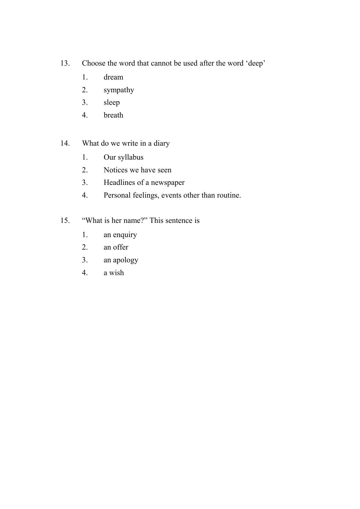 AP DEECET Physical Science (English Medium) 2021 Question Paper - Page 4