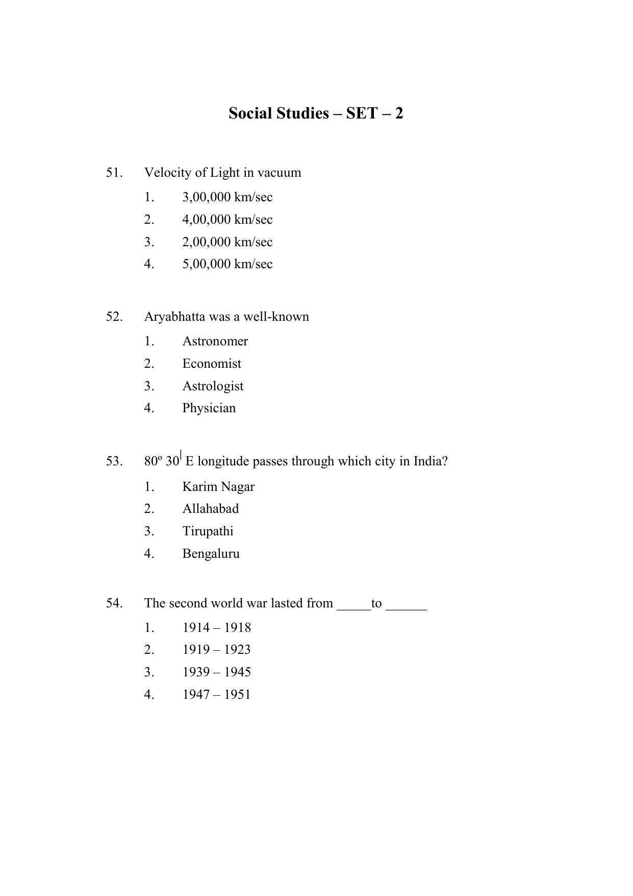AP DEECET Physical Science (English Medium) 2021 Question Paper - Page 16