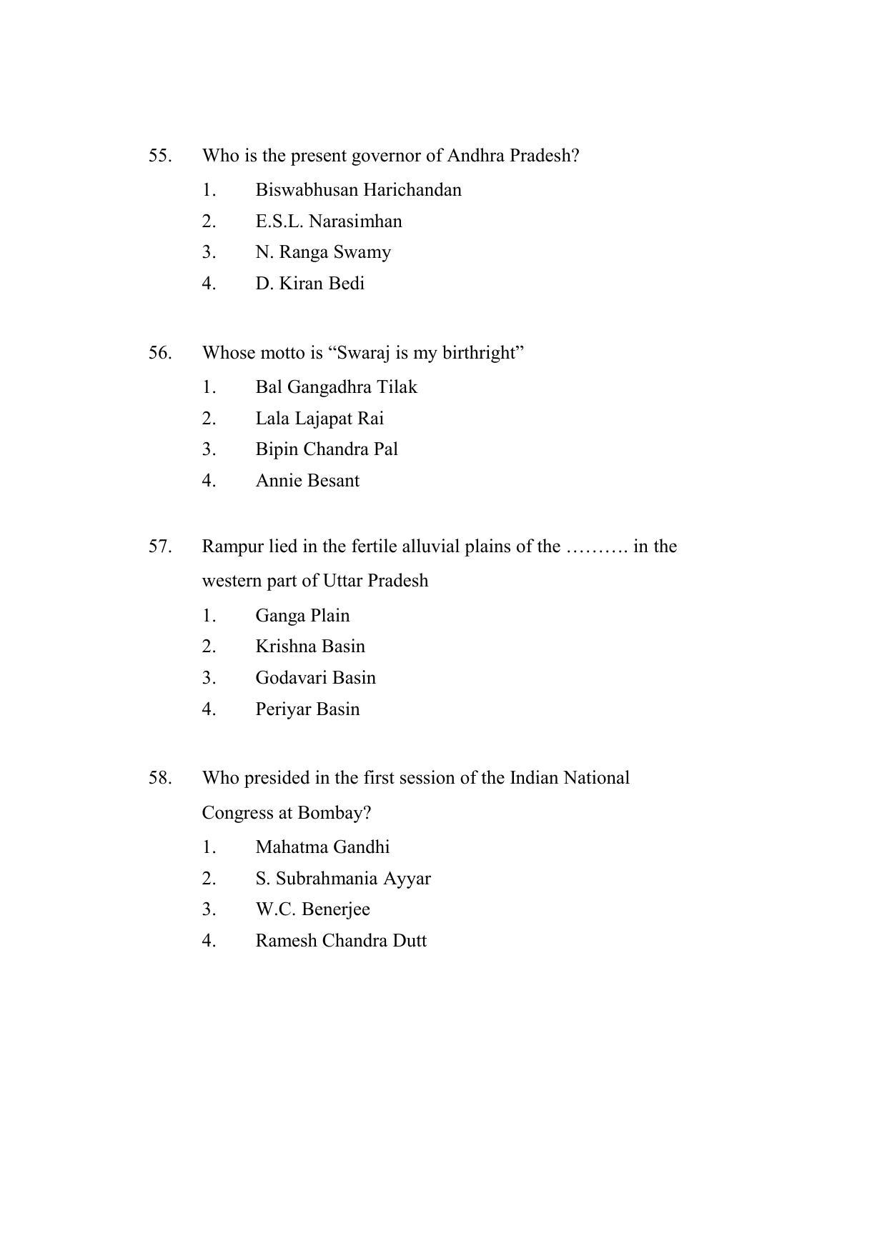 AP DEECET Physical Science (English Medium) 2021 Question Paper - Page 17