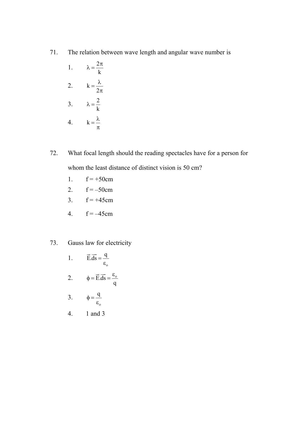 AP DEECET Physical Science (English Medium) 2021 Question Paper - Page 22