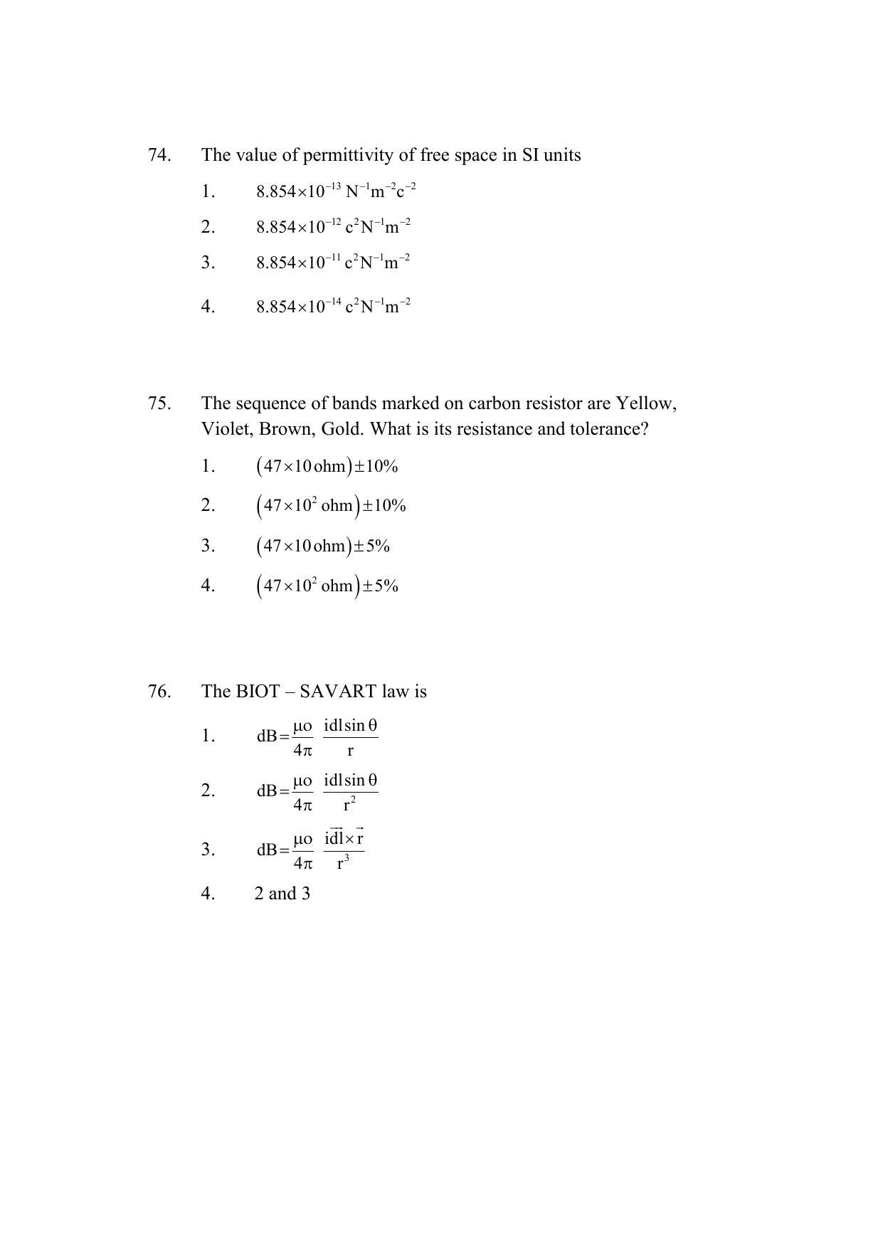 AP DEECET Physical Science (English Medium) 2021 Question Paper - Page 23
