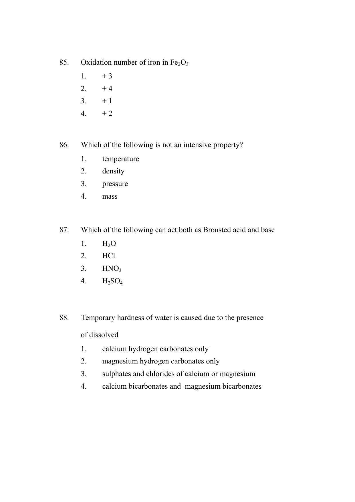 AP DEECET Physical Science (English Medium) 2021 Question Paper - Page 26