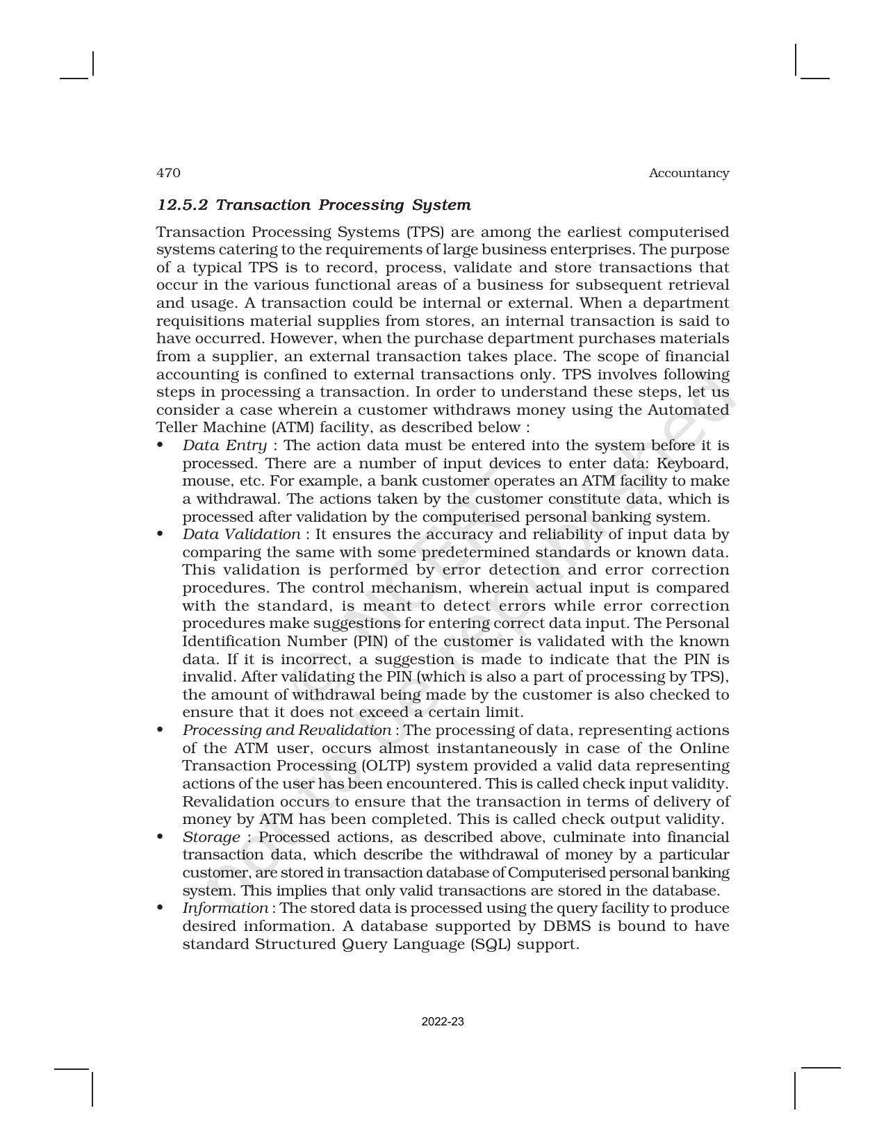 NCERT Book for Class 11 Accountancy (Part-II) Chapter 12 Applications of Computers in Accounting - Page 8
