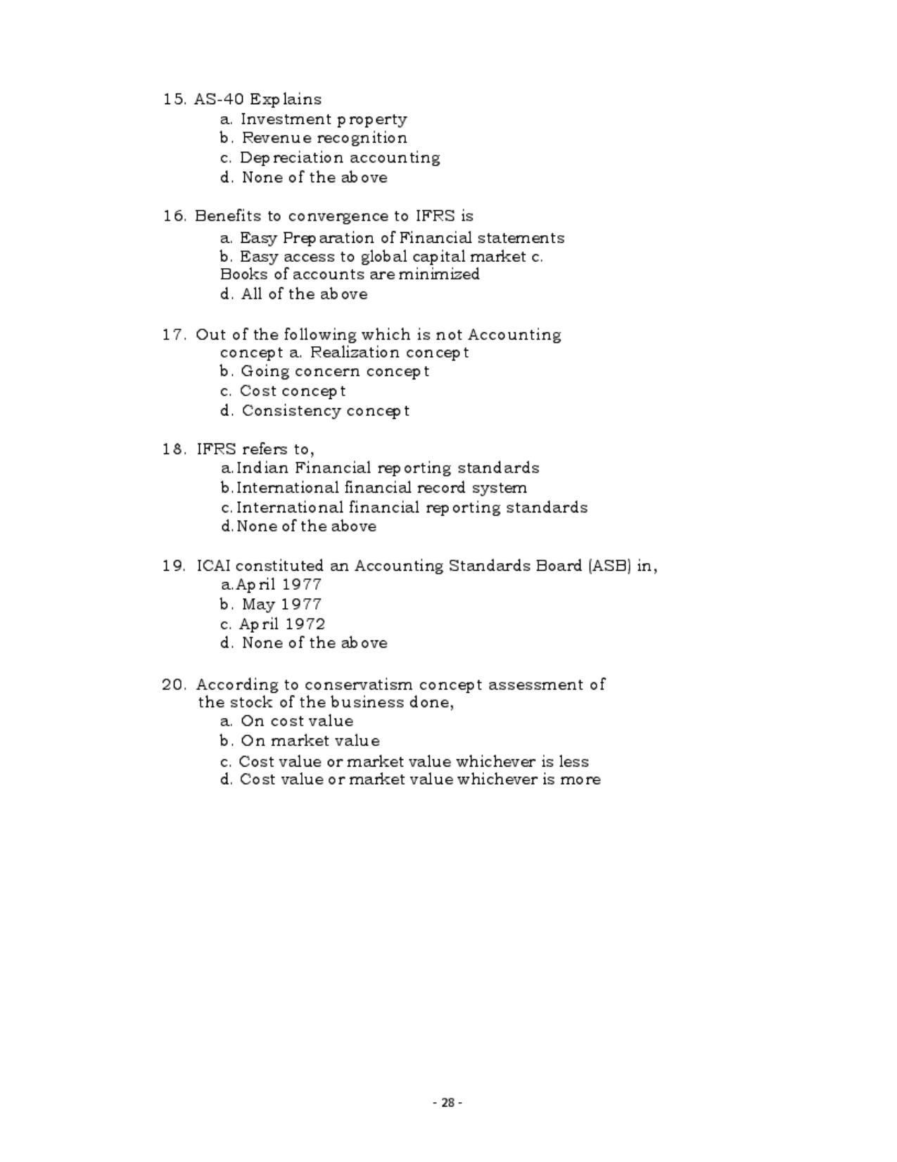 Karnataka 1st PUC Question Bank for Accountancy QB - Page 27