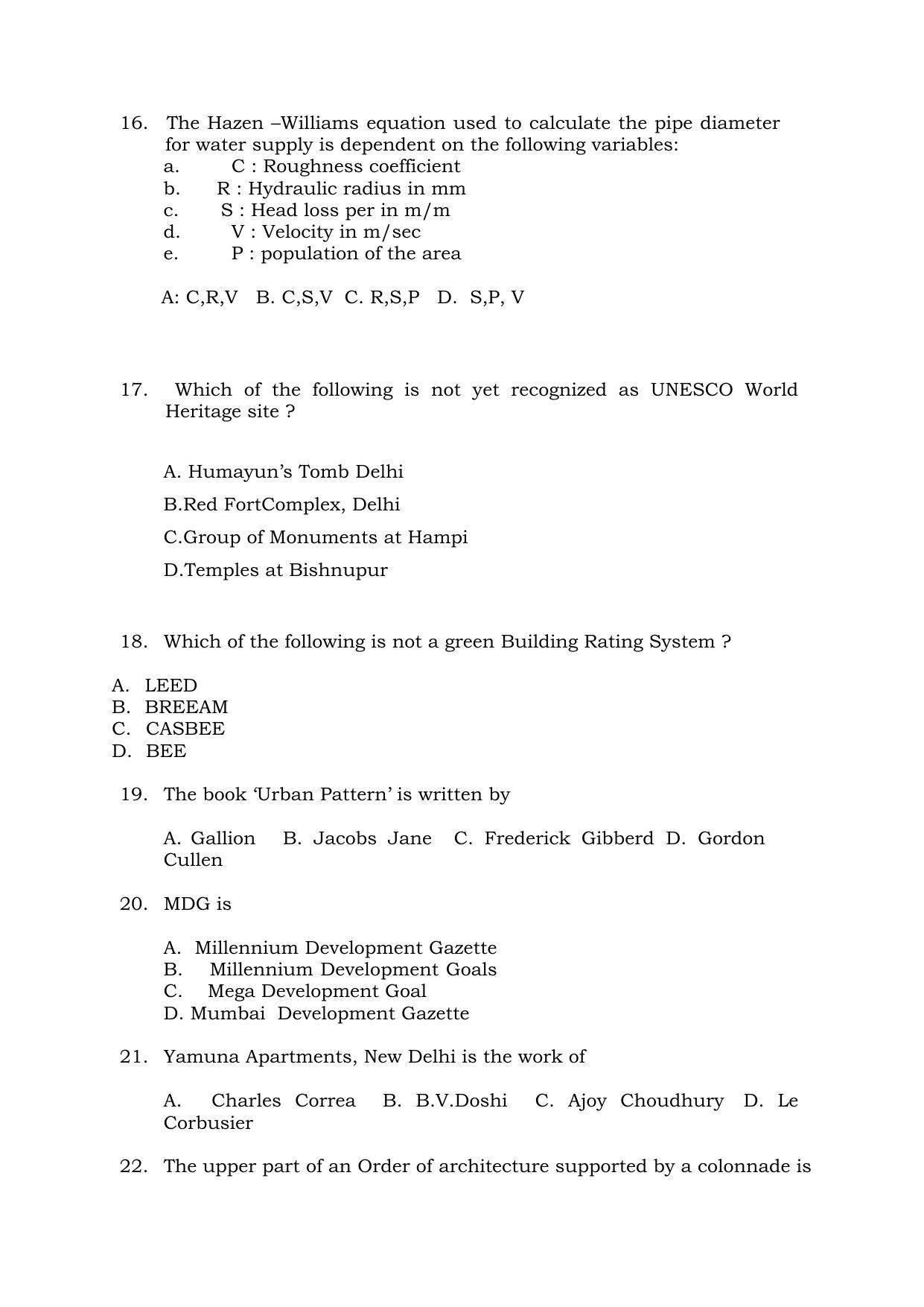 OJEE 2015 M. Plan Question Paper - Page 3