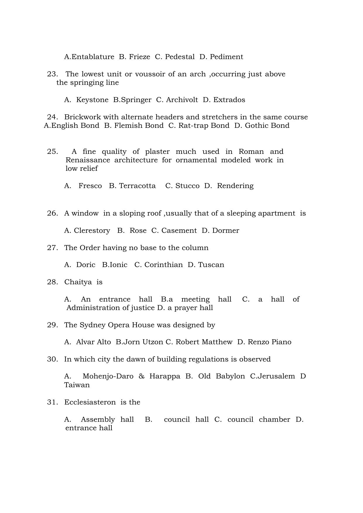 OJEE 2015 M. Plan Question Paper - Page 4
