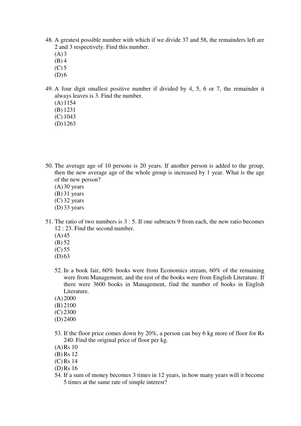 OJEE 2015 M. Plan Question Paper - Page 8
