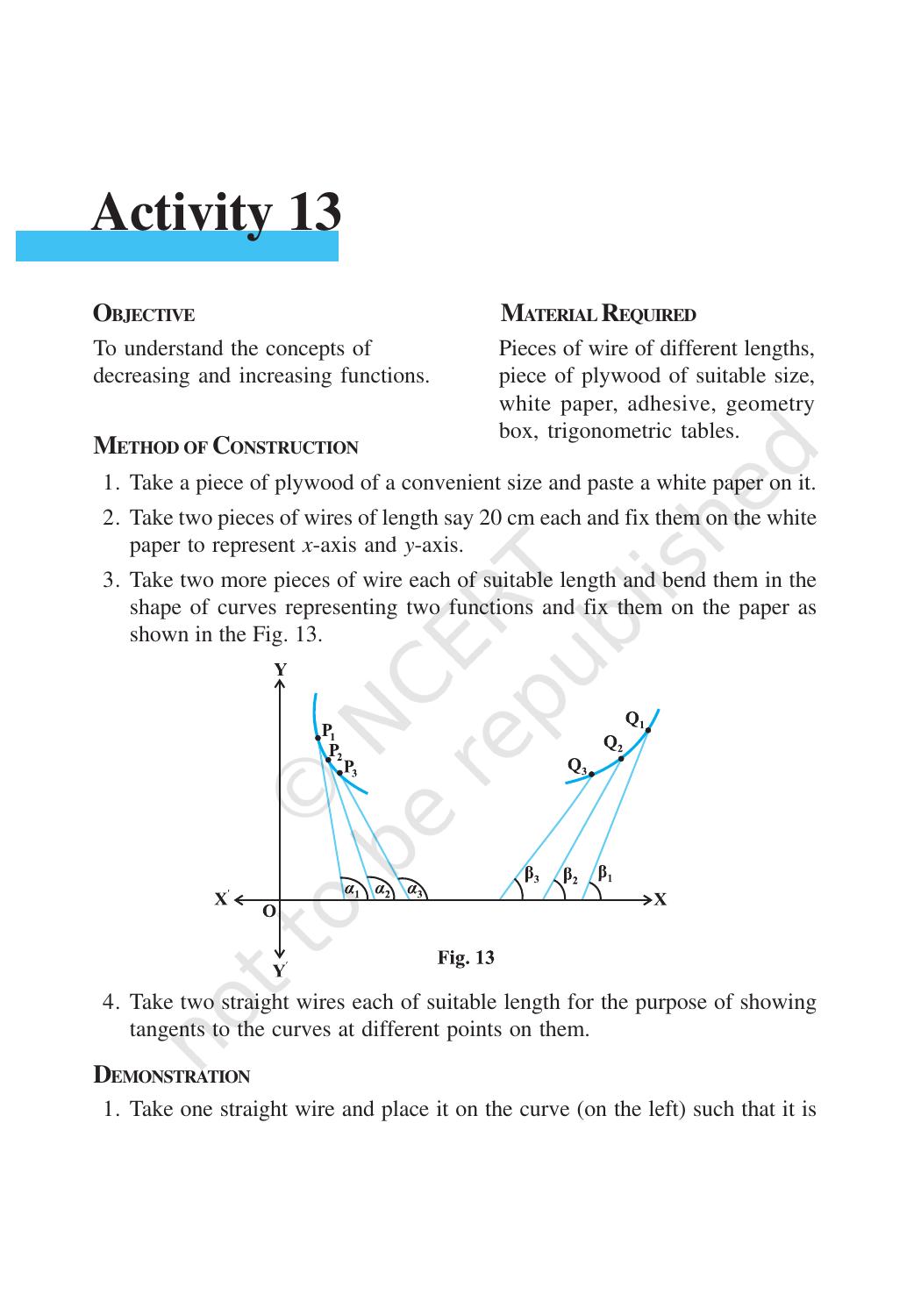 NCERT Laboratory Manuals for Class XII Mathematics - Activities (11- 20) - Page 6
