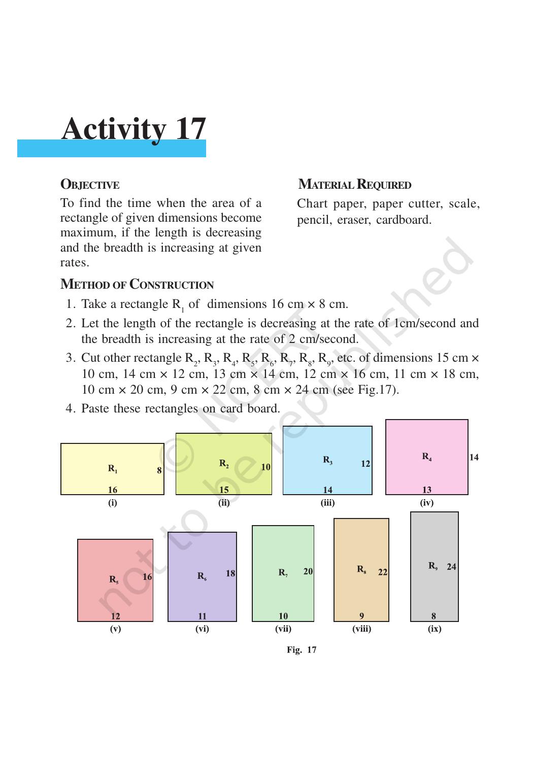 NCERT Laboratory Manuals for Class XII Mathematics - Activities (11- 20) - Page 17