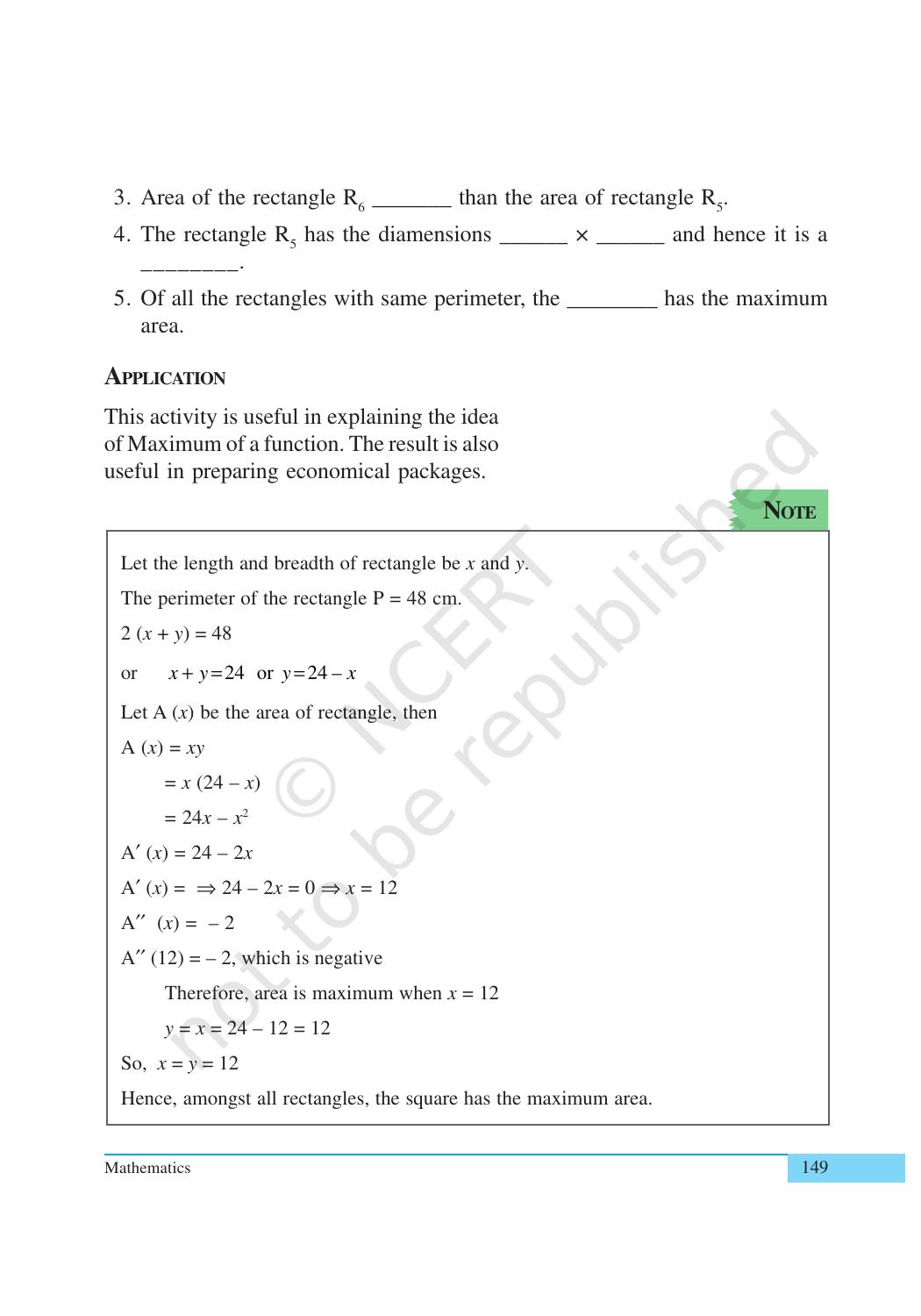 NCERT Laboratory Manuals for Class XII Mathematics - Activities (11- 20) - Page 23