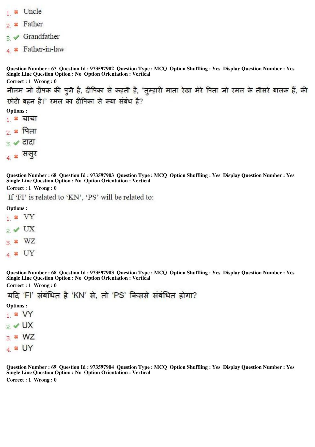 MP CPCT 29th Jan 2017 CPCT Question Paper Shift 1 - Page 40