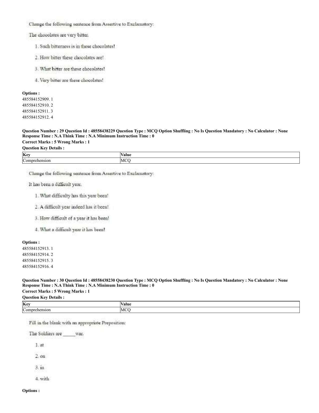 CUET 2023 English Hindi Shift 3 Question Papers - 02 Jul 2023 - Page 21
