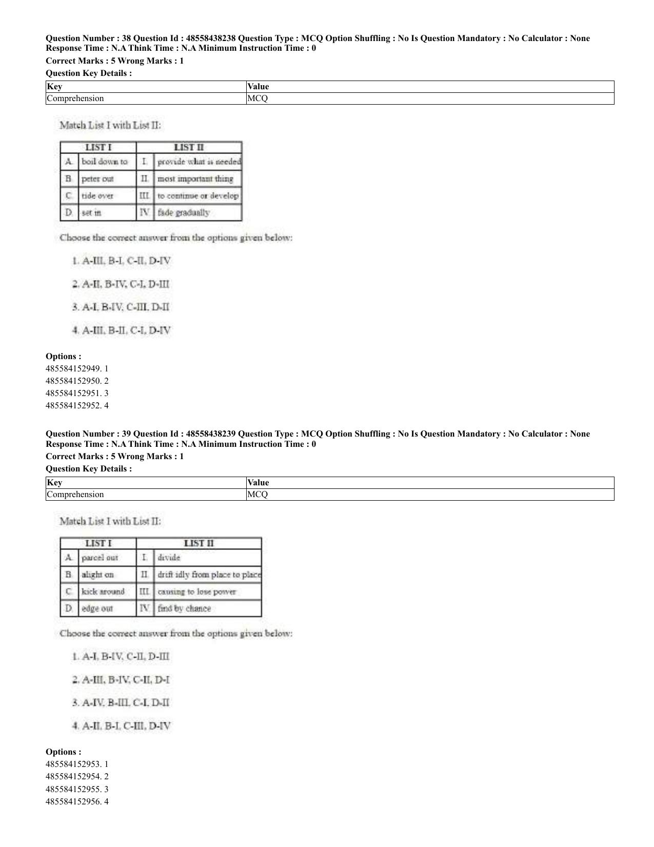 CUET 2023 English Hindi Shift 3 Question Papers - 02 Jul 2023 - Page 25