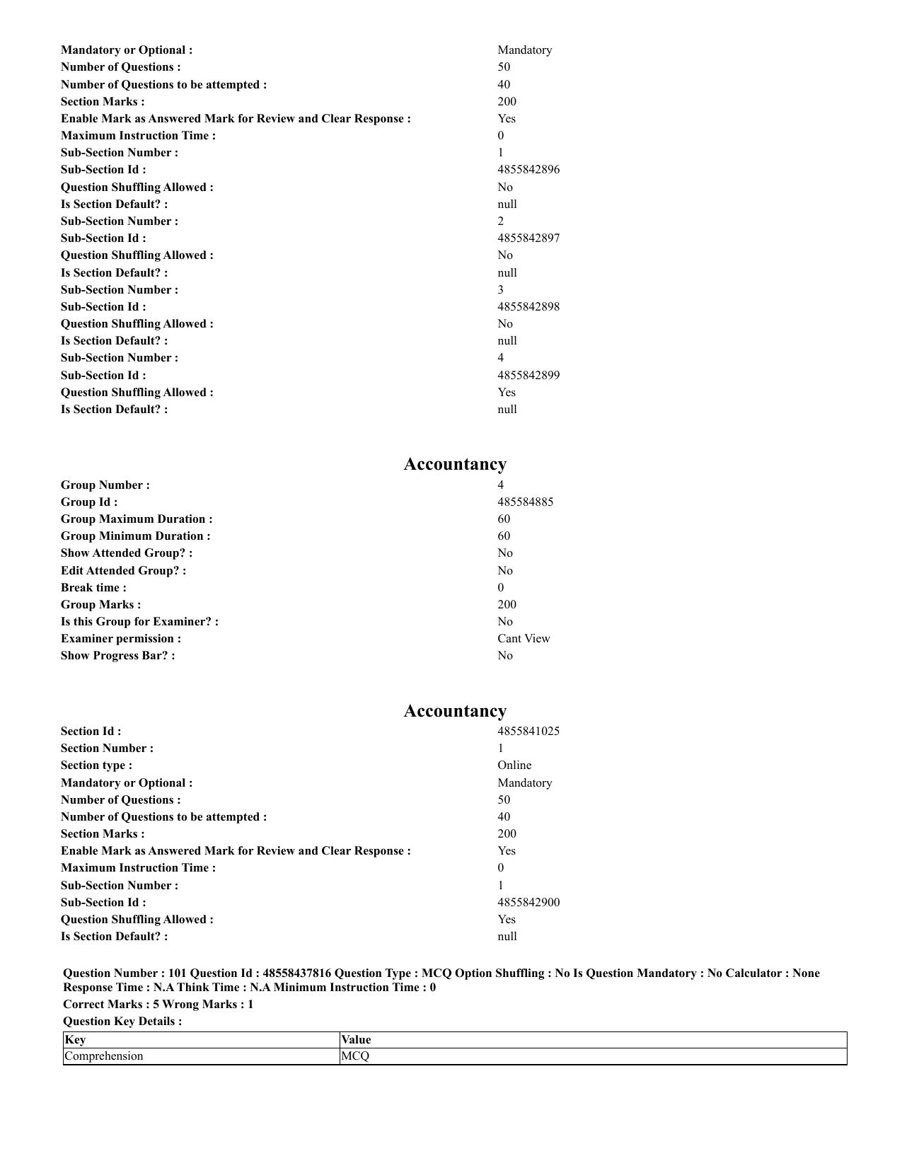 CUET 2023 English Hindi Shift 3 Question Papers - 02 Jul 2023 - Page 58