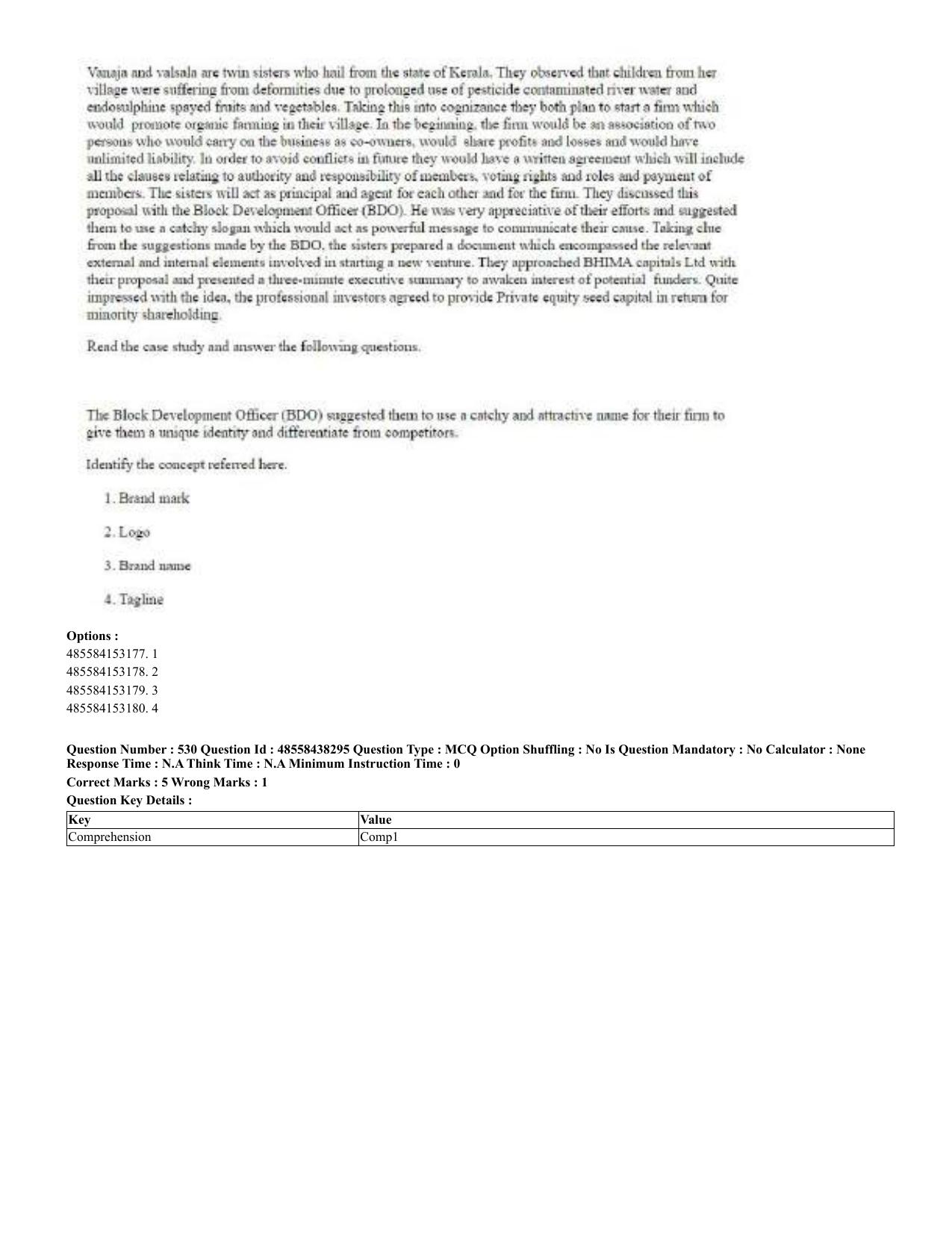 CUET 2023 English Hindi Shift 3 Question Papers - 02 Jul 2023 - Page 494