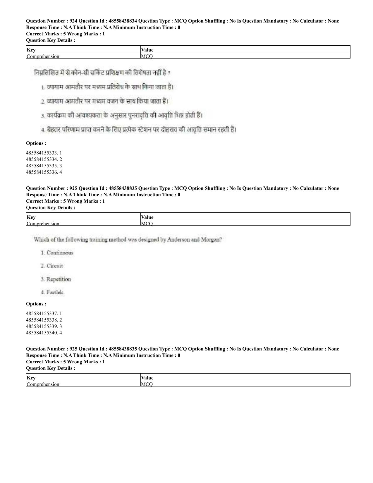 CUET 2023 English Hindi Shift 3 Question Papers - 02 Jul 2023 - Page 888
