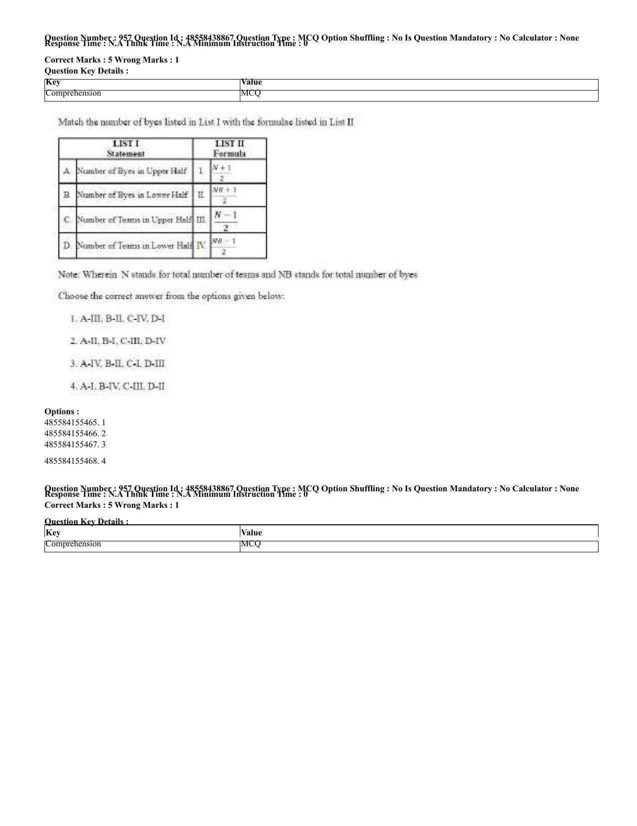 CUET 2023 English Hindi Shift 3 Question Papers - 02 Jul 2023 - Page 917