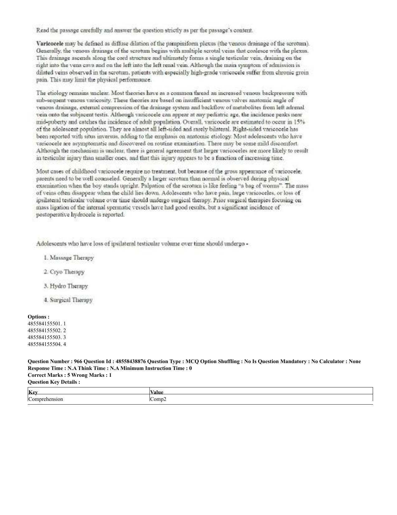 CUET 2023 English Hindi Shift 3 Question Papers - 02 Jul 2023 - Page 932