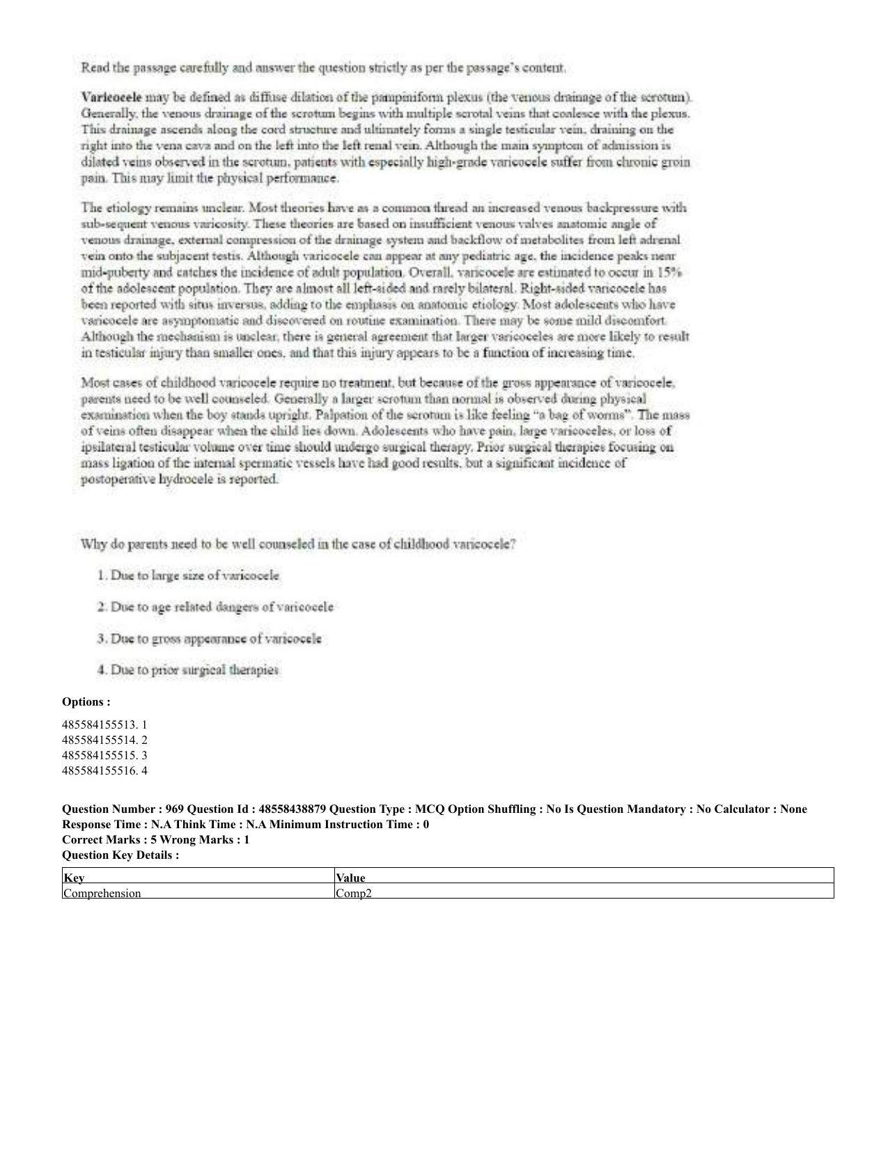 CUET 2023 English Hindi Shift 3 Question Papers - 02 Jul 2023 - Page 938