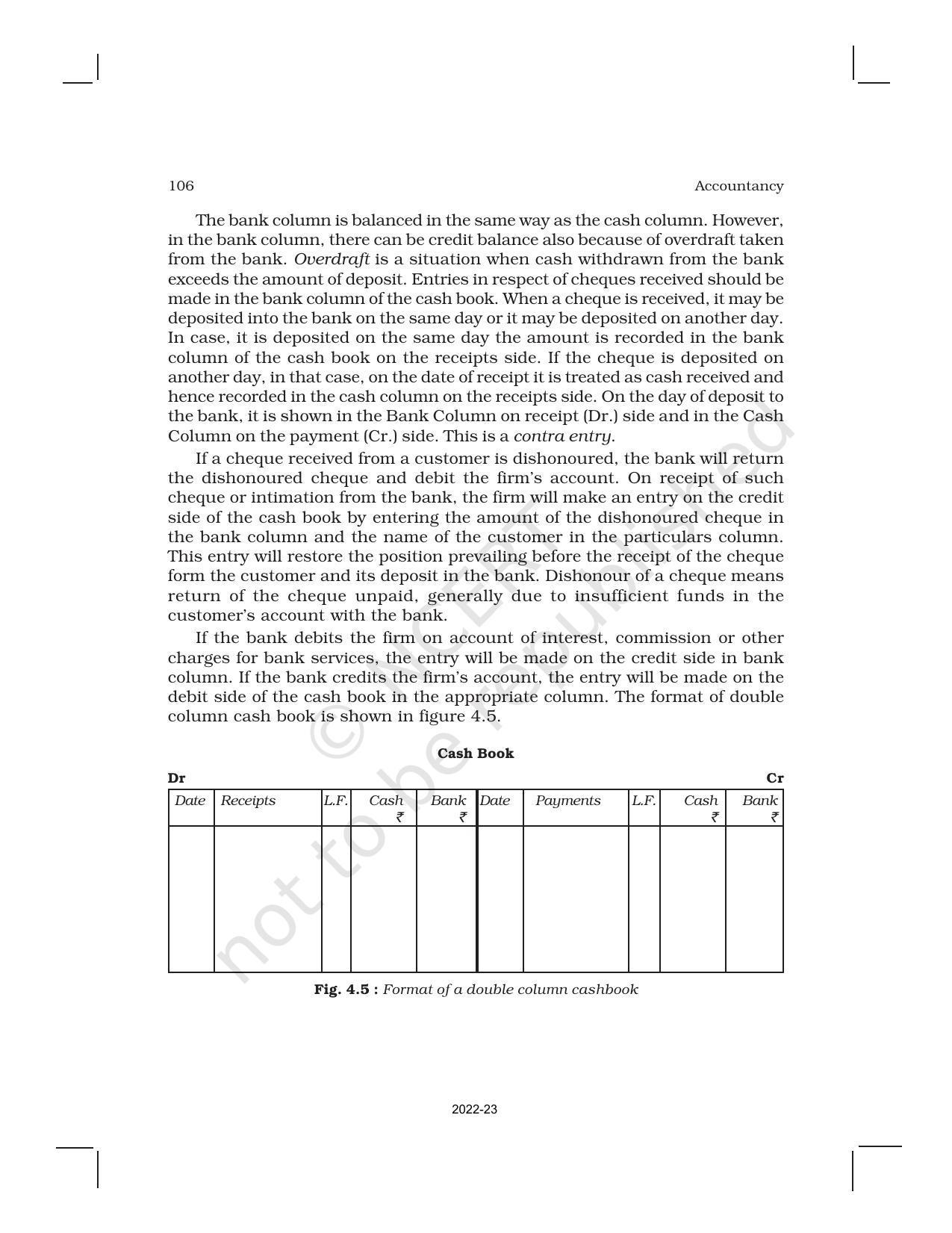 NCERT Book for Class 11 Accountancy (Part-I) Chapter 4 Recording of Transactions – II - Page 8