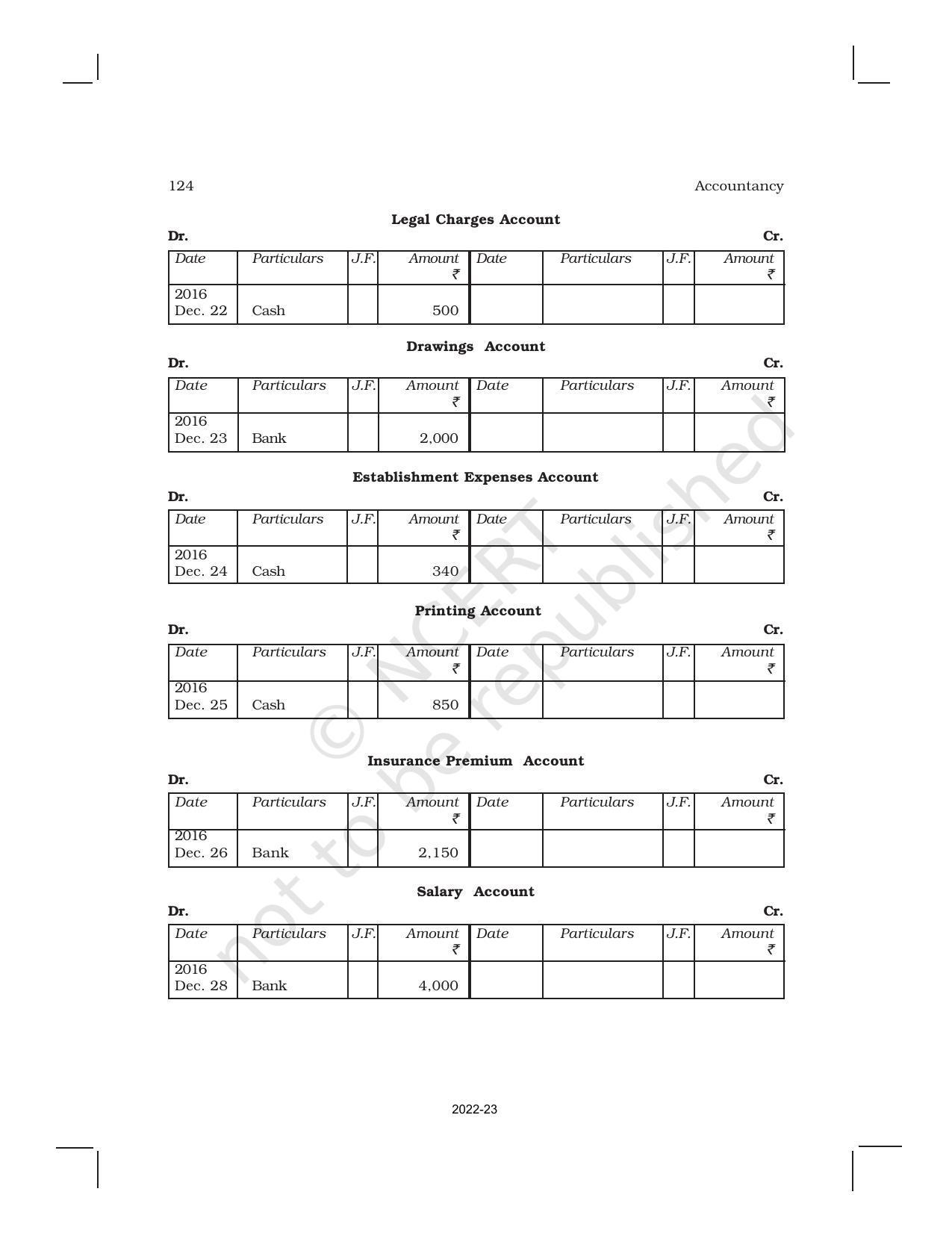 NCERT Book for Class 11 Accountancy (Part-I) Chapter 4 Recording of Transactions – II - Page 26
