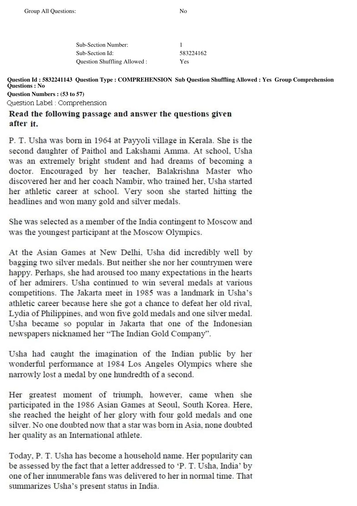 MP CPCT 20th May 2017 CPCT Question Paper Shift 1 - Page 30