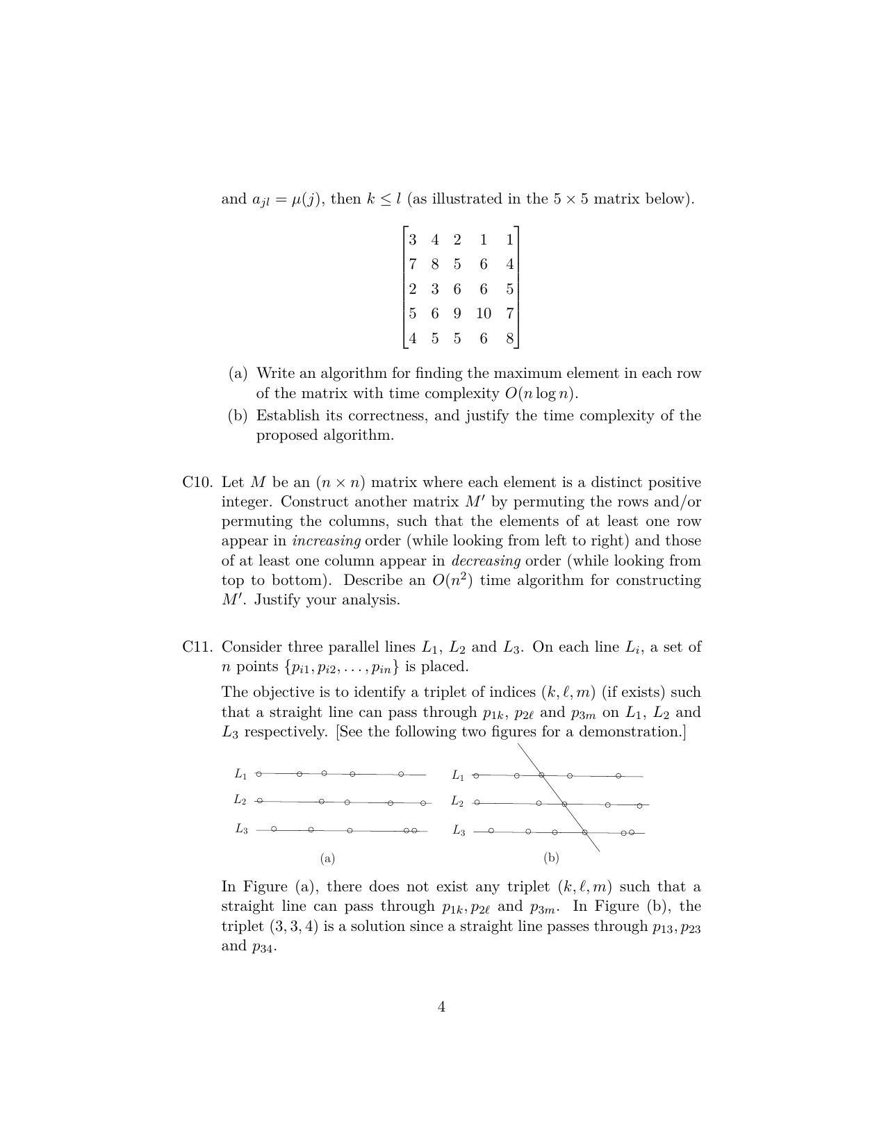 ISI Admission Test JRF in Computer Science CSB 2023 Sample Paper - Page 4