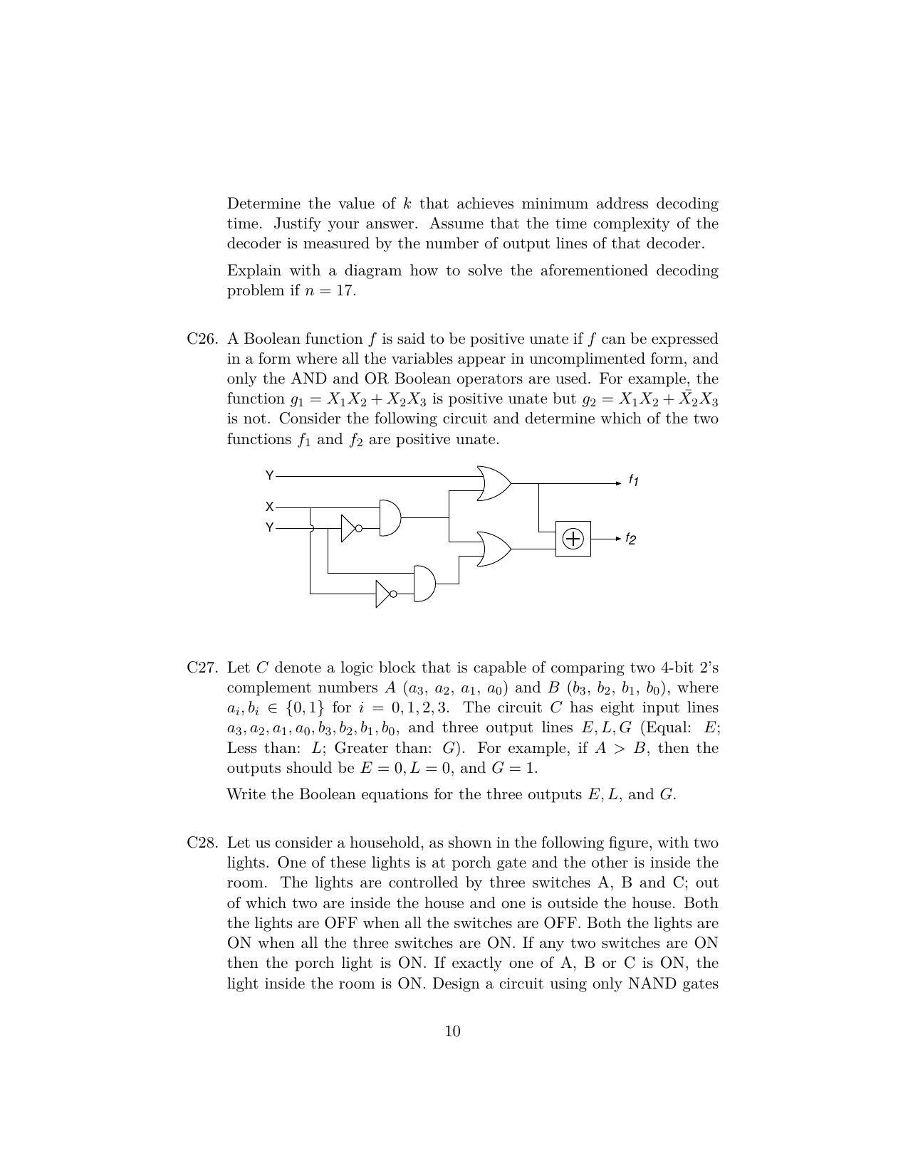 ISI Admission Test JRF in Computer Science CSB 2023 Sample Paper - Page 10