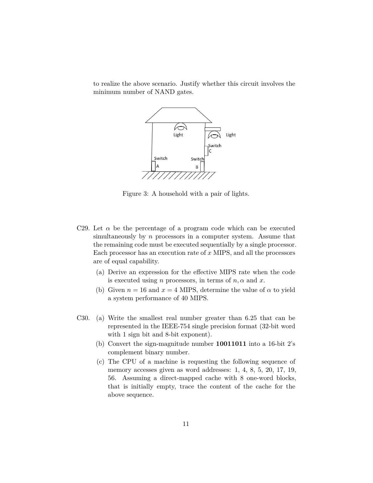 ISI Admission Test JRF in Computer Science CSB 2023 Sample Paper - Page 11