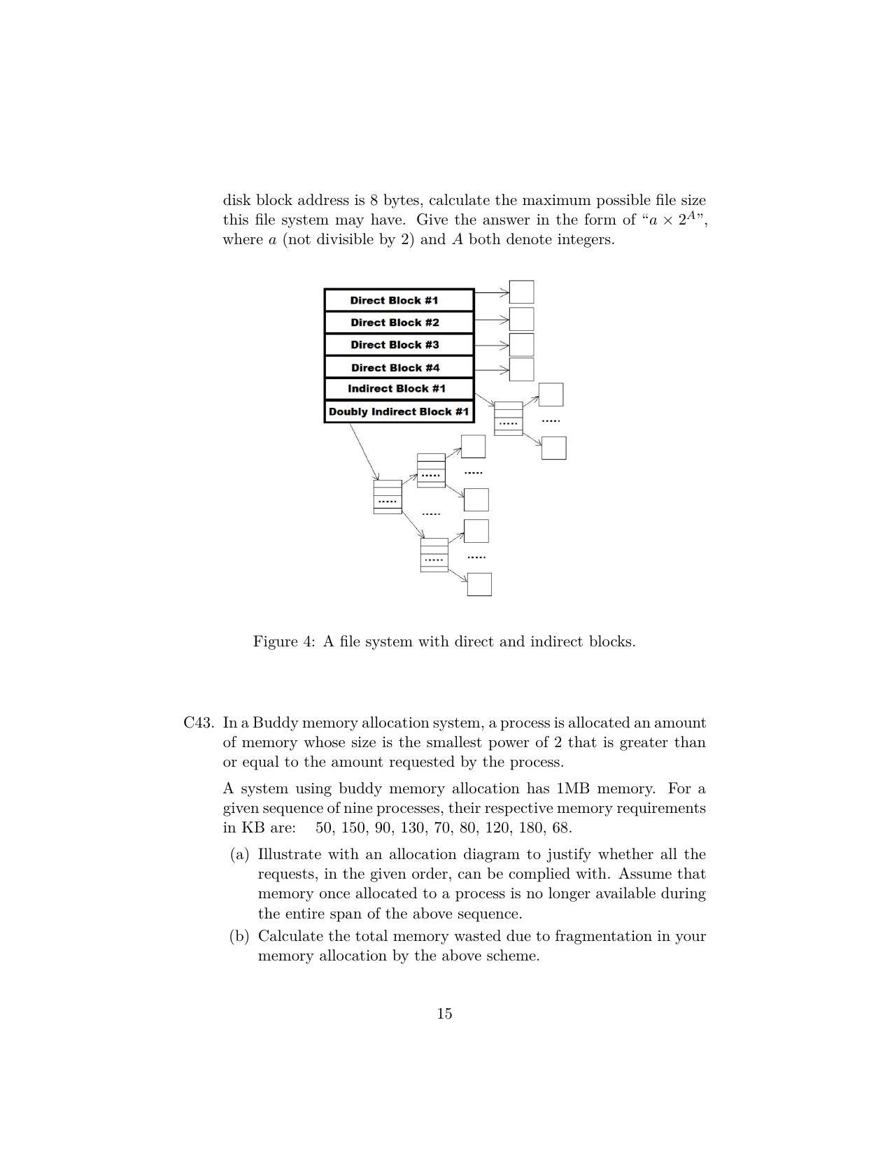 ISI Admission Test JRF in Computer Science CSB 2023 Sample Paper - Page 15