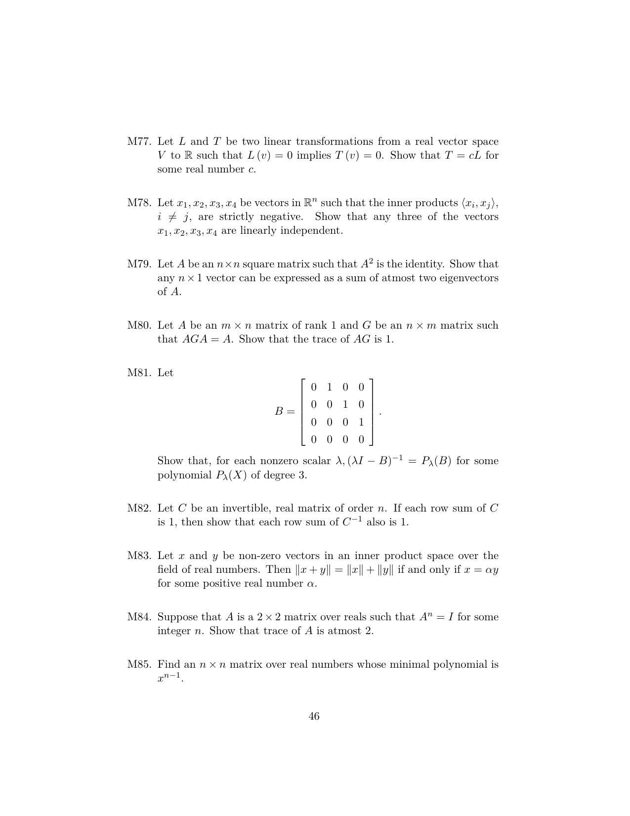ISI Admission Test JRF in Computer Science CSB 2023 Sample Paper - Page 46