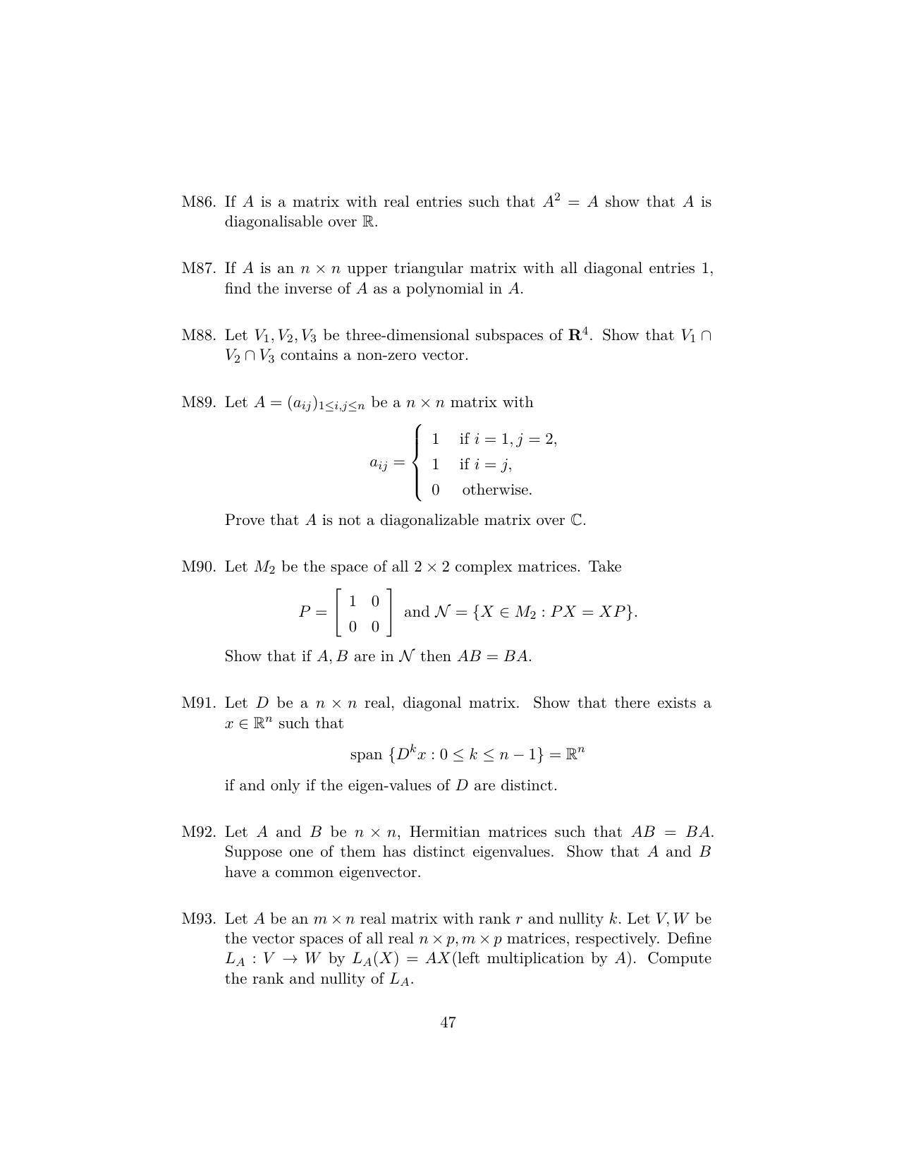 ISI Admission Test JRF in Computer Science CSB 2023 Sample Paper - Page 47