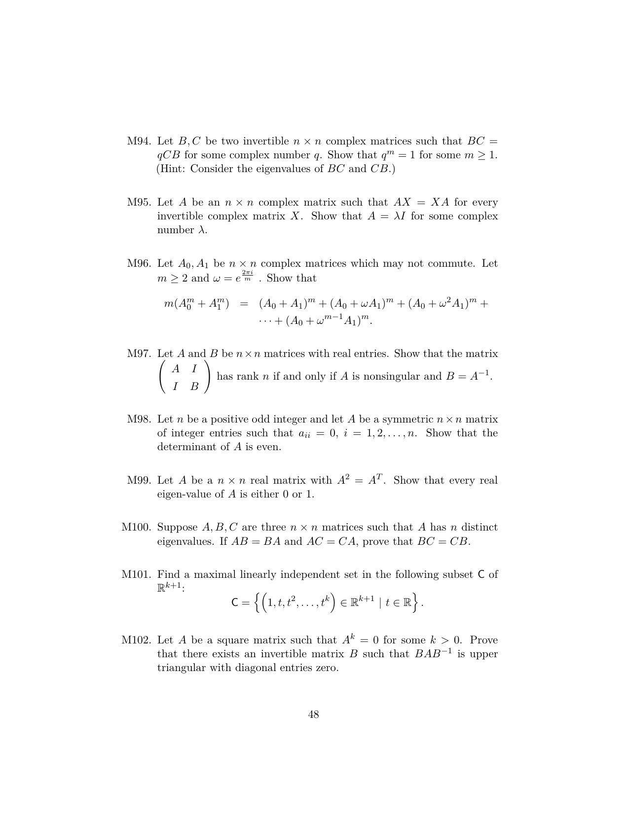 ISI Admission Test JRF in Computer Science CSB 2023 Sample Paper - Page 48