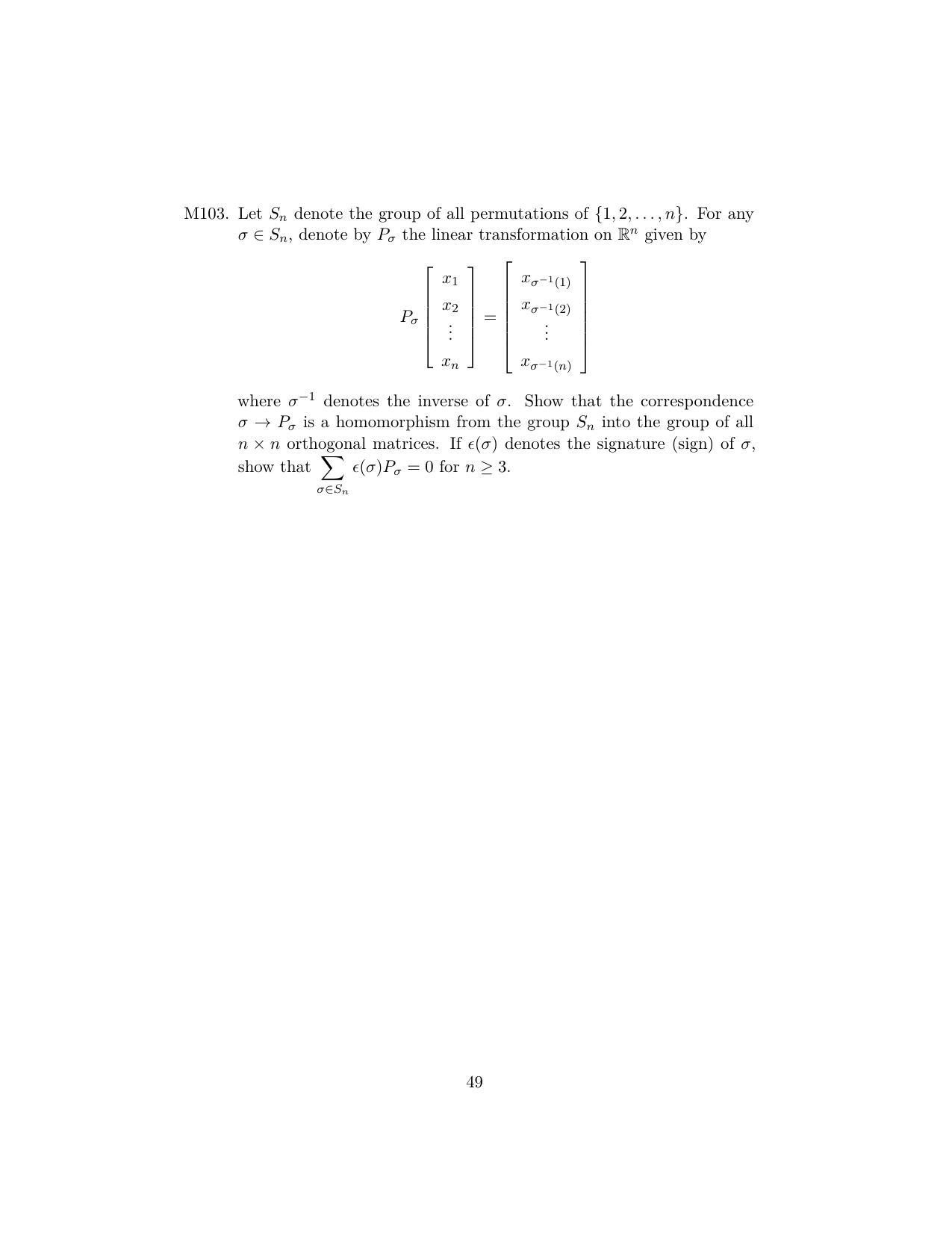 ISI Admission Test JRF in Computer Science CSB 2023 Sample Paper - Page 49