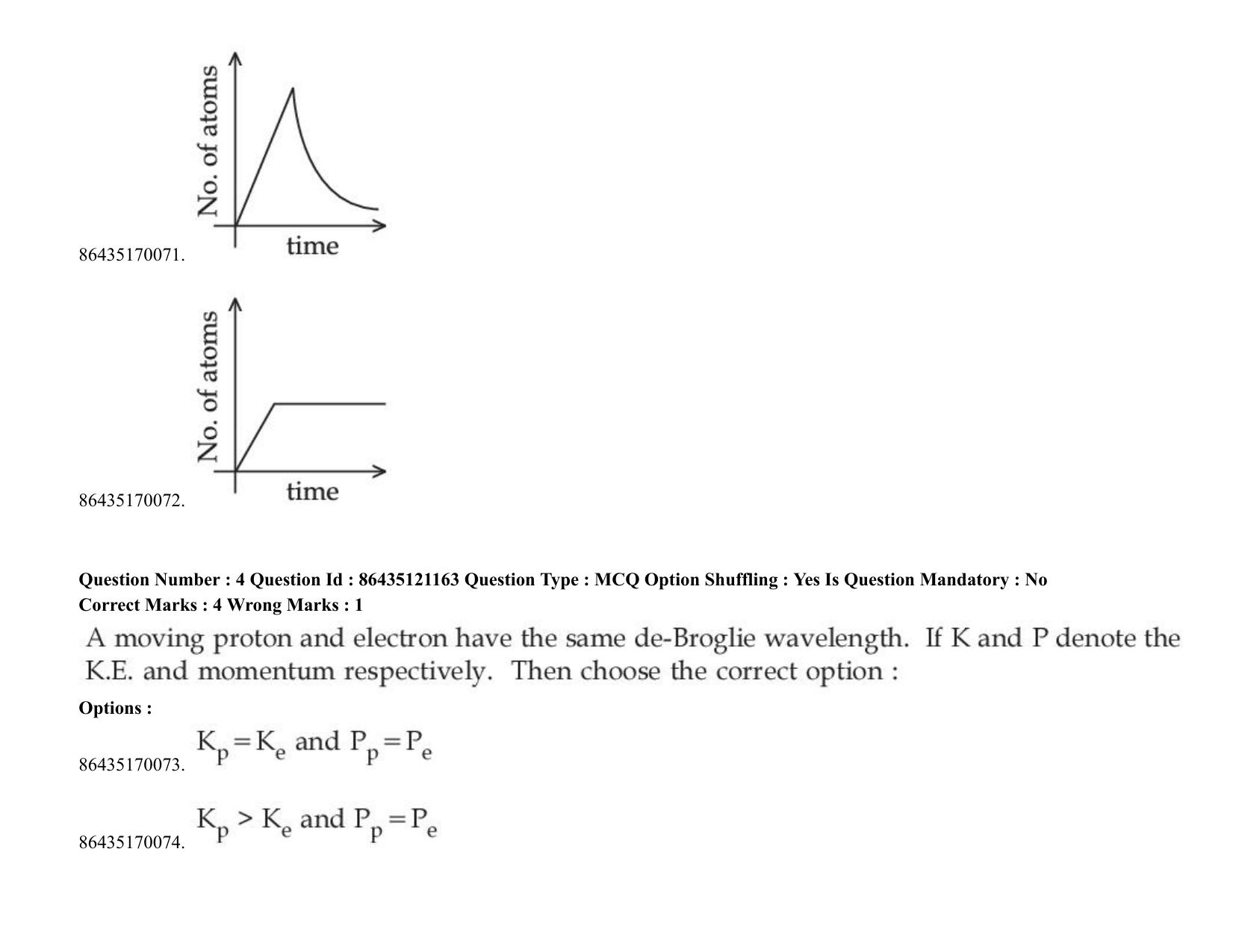 JEE Mains 2021: BTech (Shift 1) 31-08-2021 Question Paper - Page 6