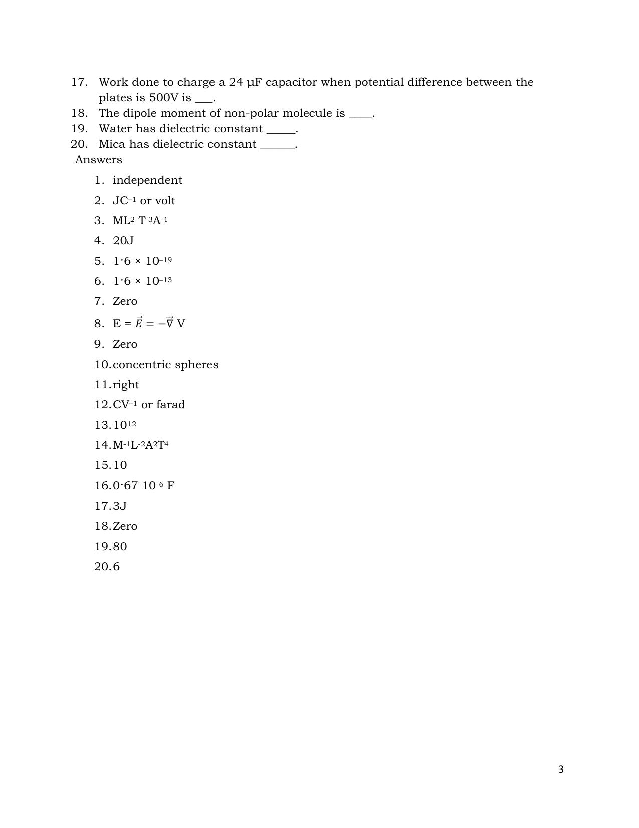 CHSE Odisha Class 12 PHYSICS (1ST PHASE) Question Bank - Page 3