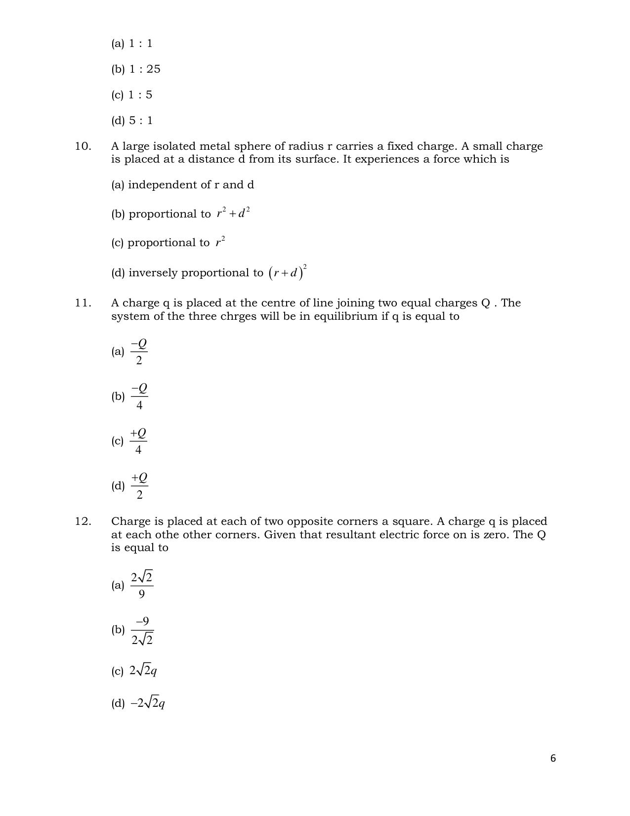 CHSE Odisha Class 12 PHYSICS (1ST PHASE) Question Bank - Page 6