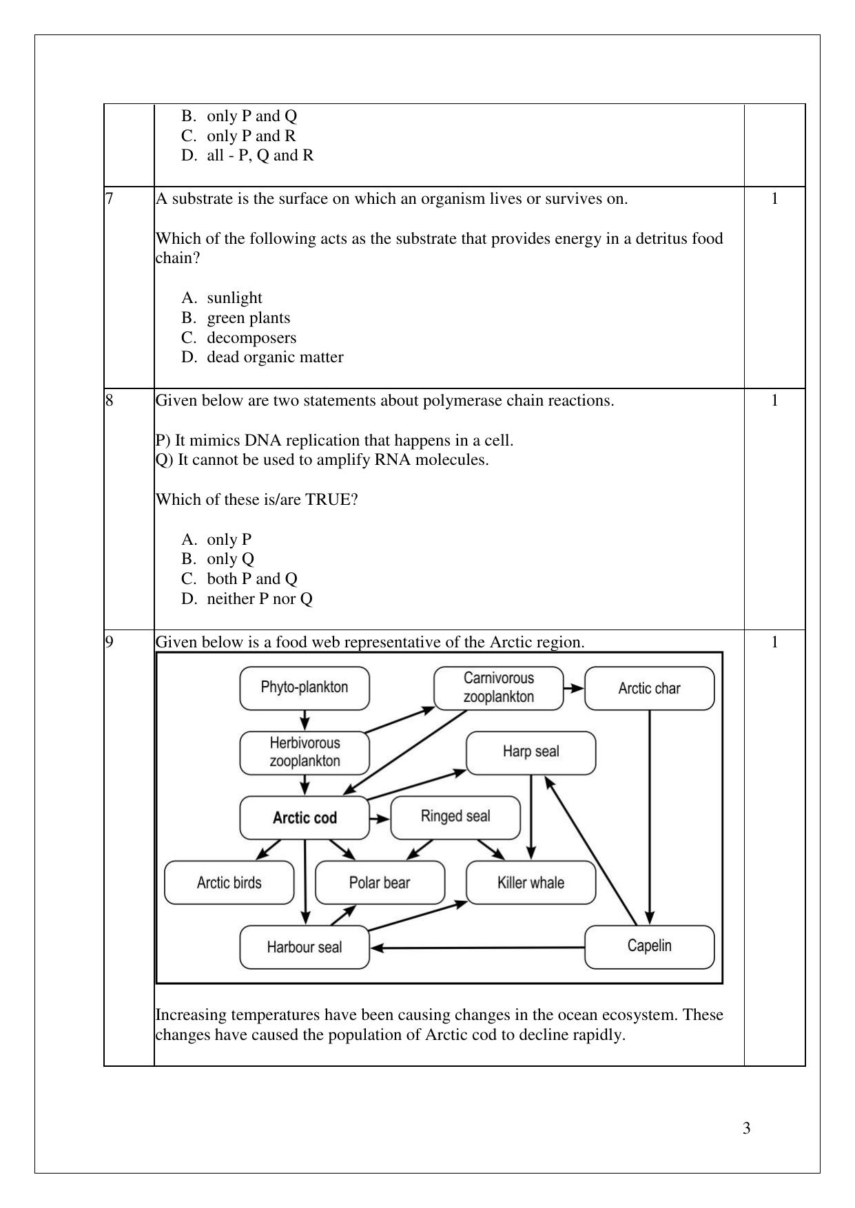 CBSE Class 12 Biology Practice Questions 2022-23 - Page 3