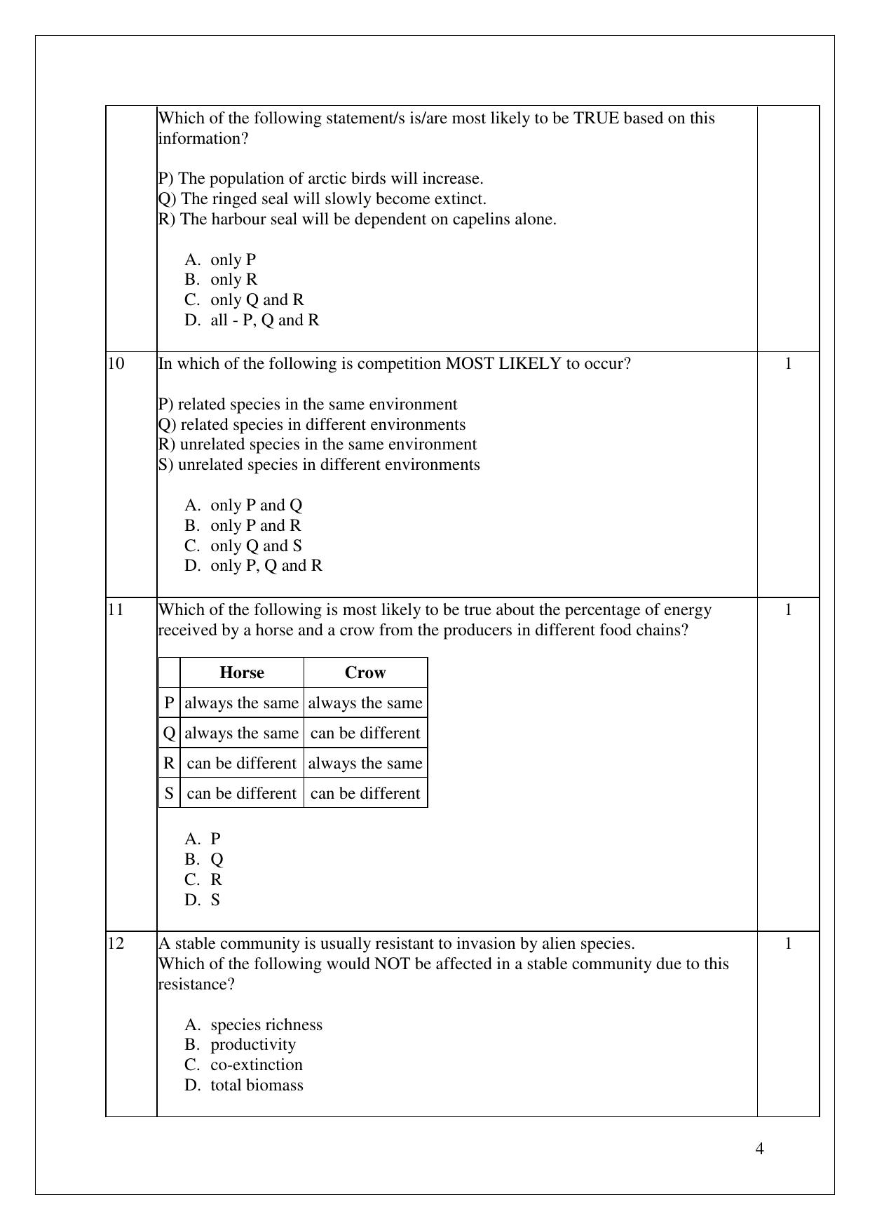 CBSE Class 12 Biology Practice Questions 2022-23 - Page 4