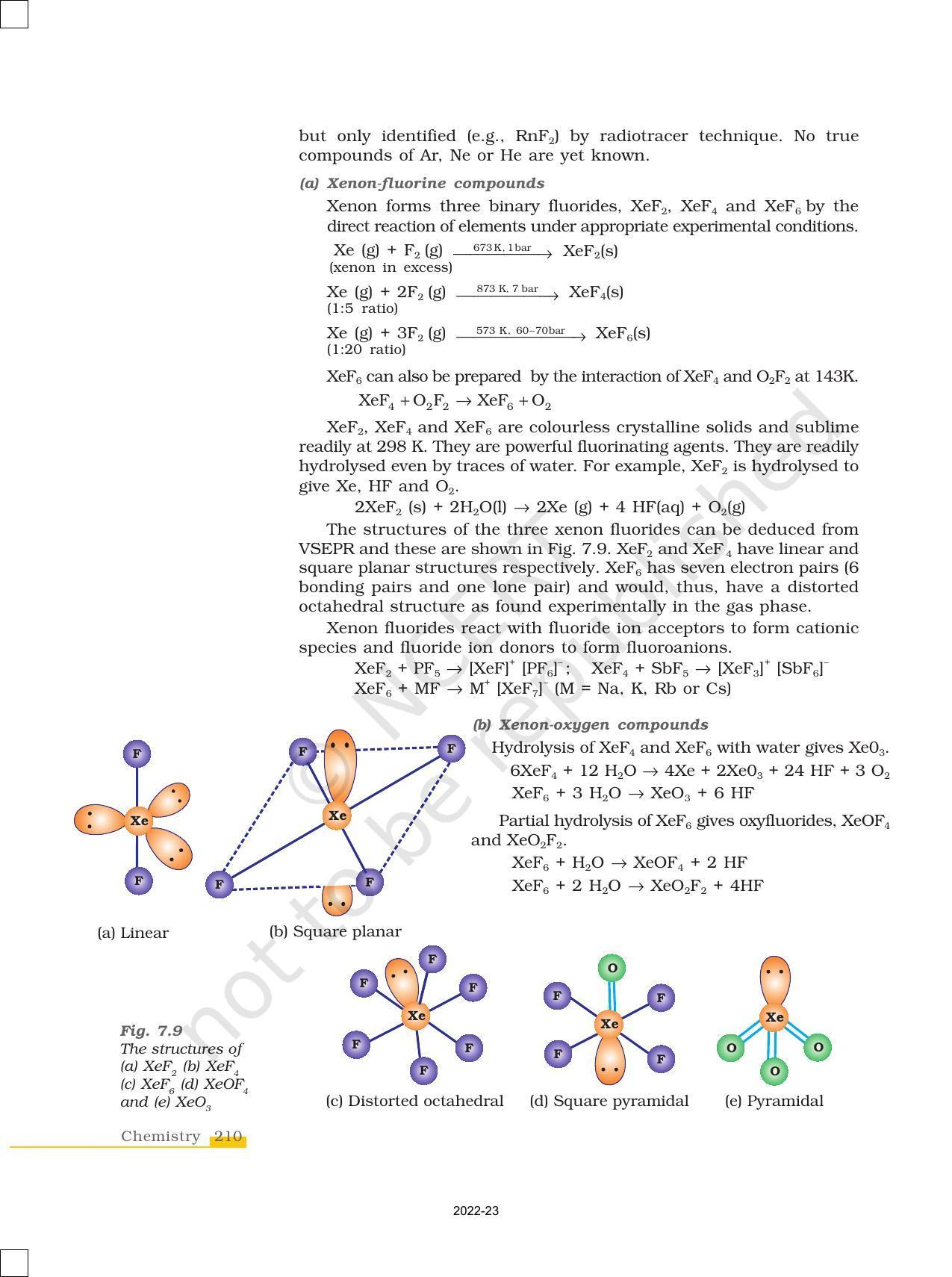 NCERT Book for Class 12 Chemistry Chapter 7 The p Block Elements - Page 41