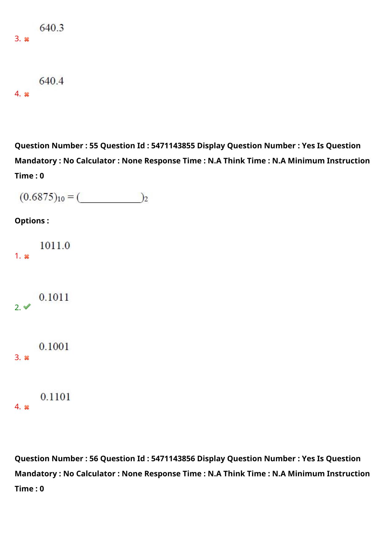 AP PGCET 2023 Electronics Paper with Answer Key - Page 43