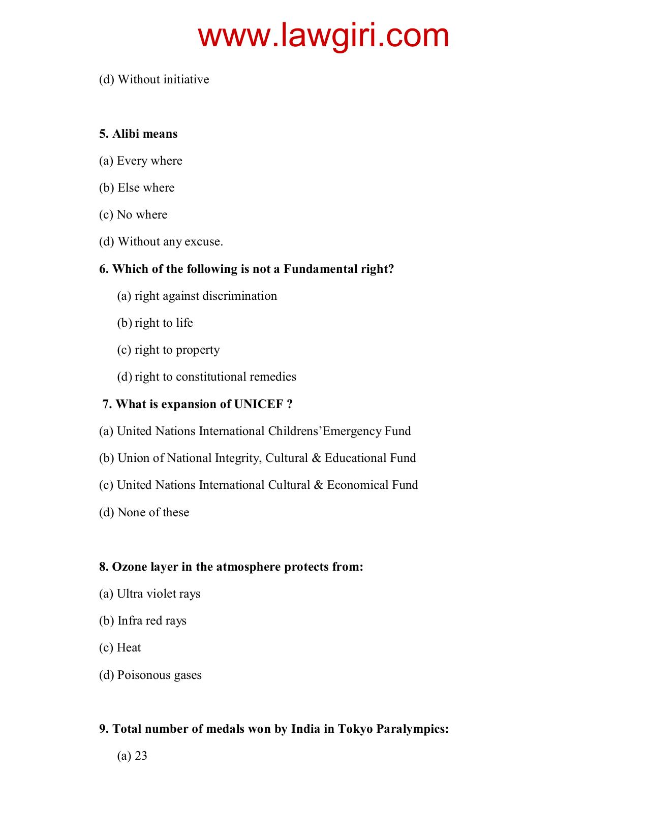 RULET 2021 Sample Paper - Page 2
