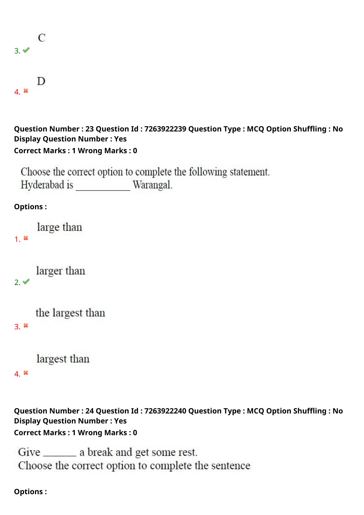 TS DEECET 2024 English with Telugu Medium Question Paper - Page 14