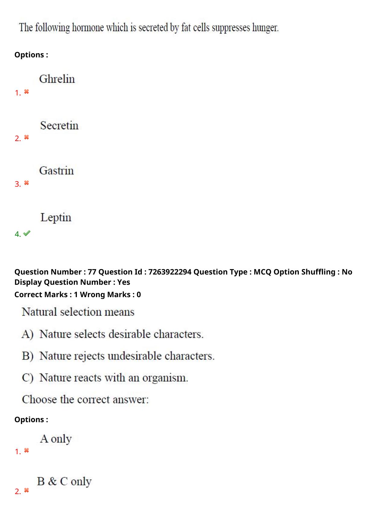 TS DEECET 2024 English with Telugu Medium Question Paper - Page 46