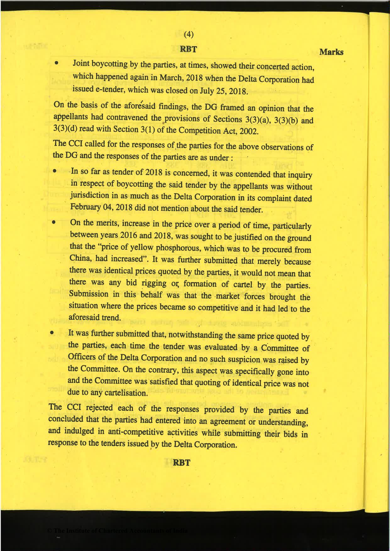 CA Final Nov 2019 Question Paper -Paper 6D – Economic Laws - Page 4