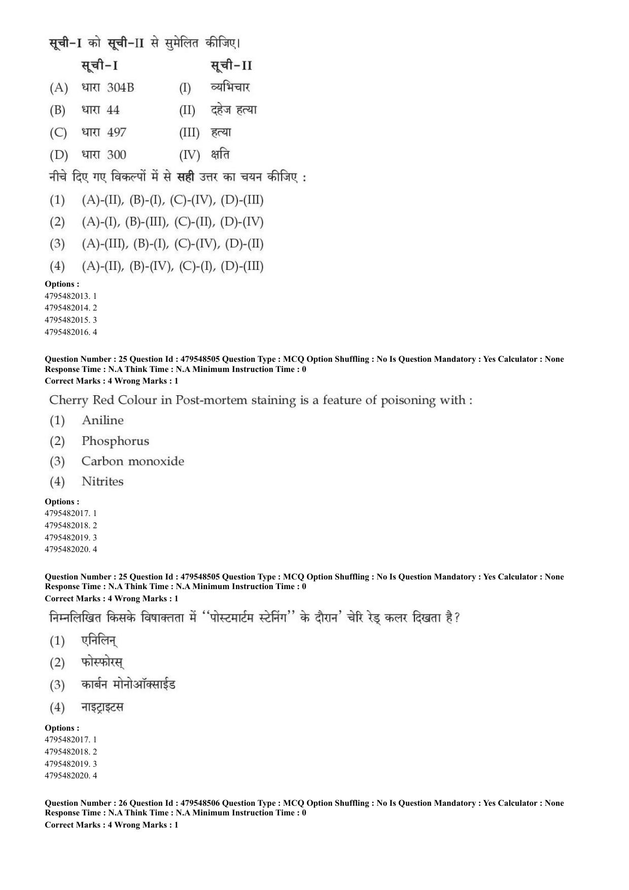 AIAPGET 2023 Ayurveda Question Paper - Page 19