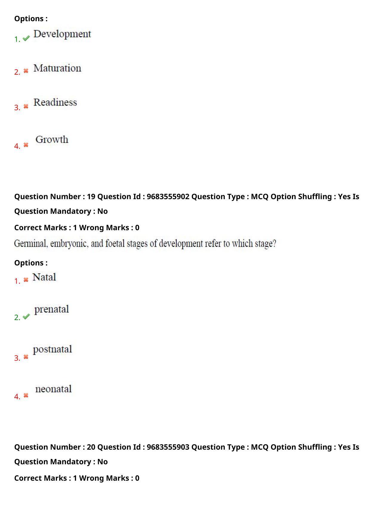 TS CPGET 2021 PGD in Child Psychology (Shift 2) Question Paper with Answer Key - Page 12